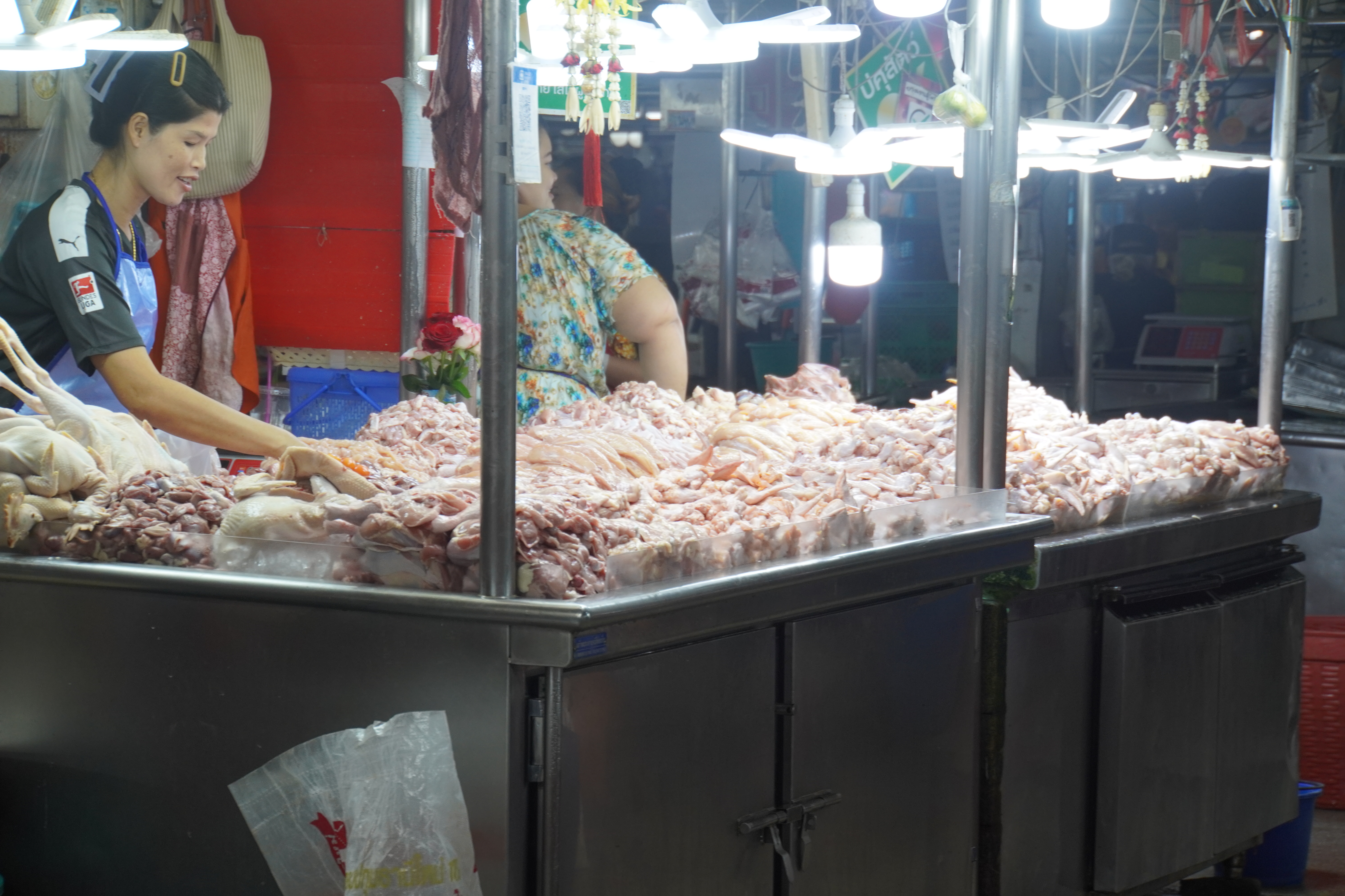 große Menge Fleisch