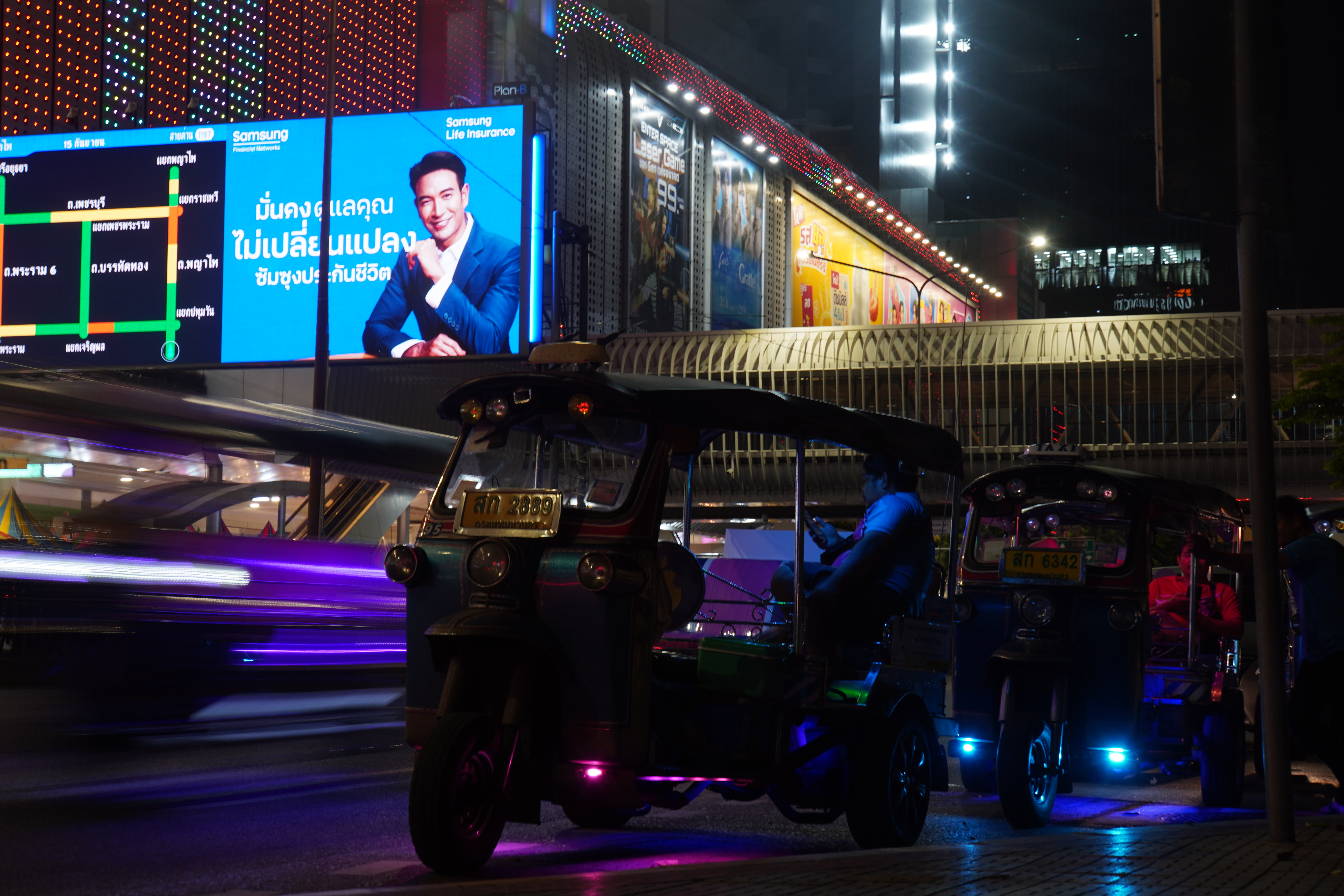 Langzeitaufnahme TukTuk