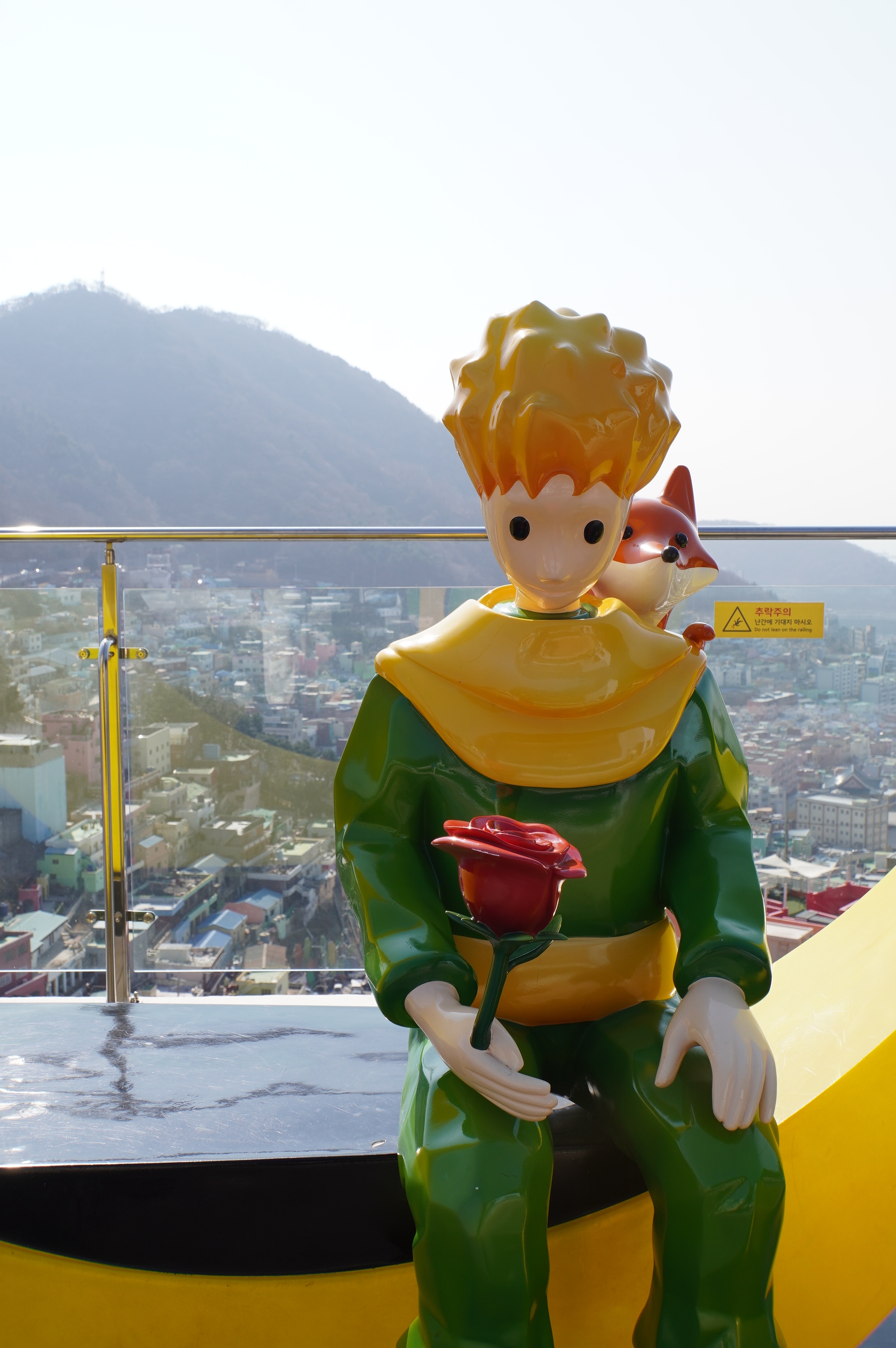 kleiner Prinz vor Gamcheon Culture Village