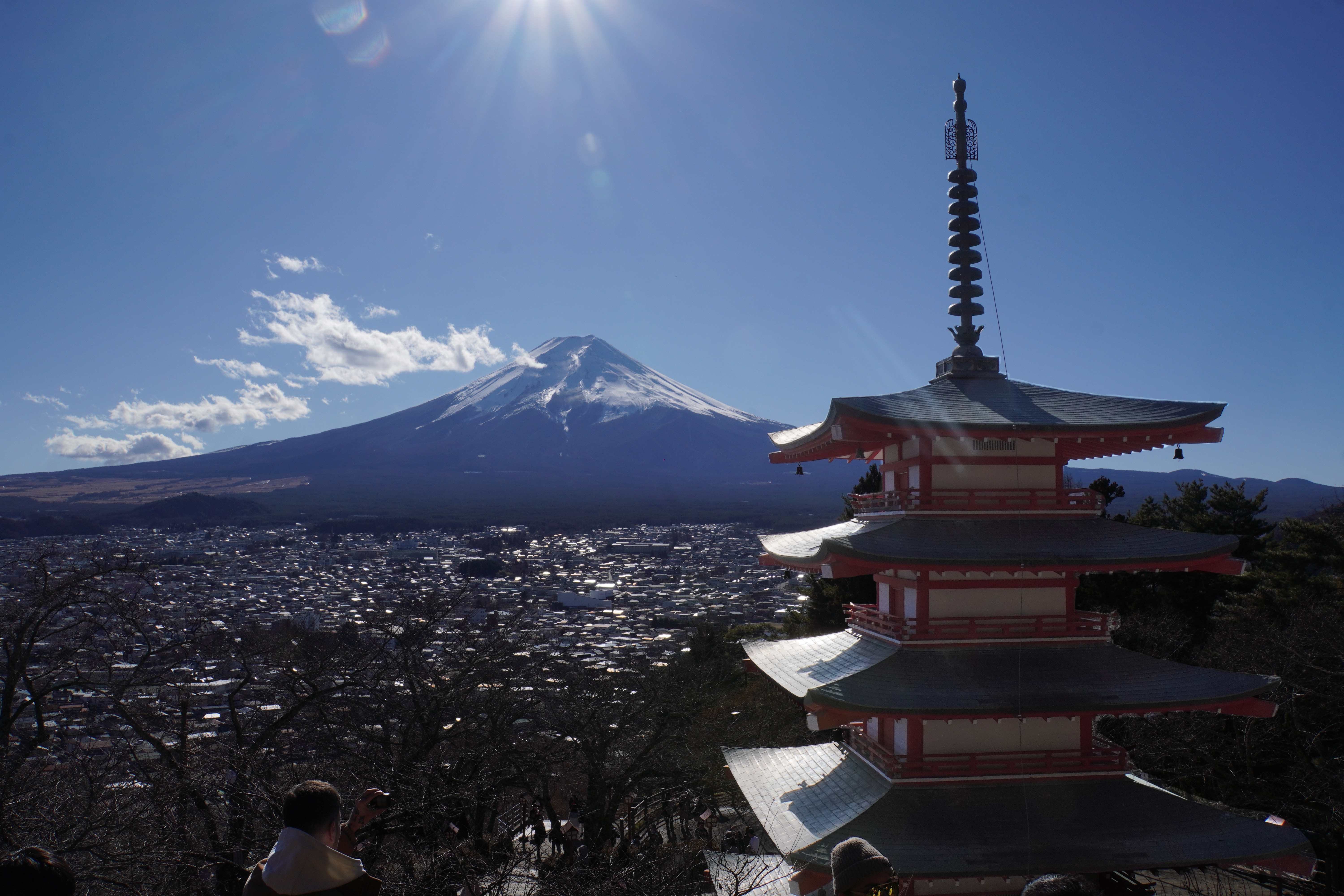 Mt. Fuji mit Turm