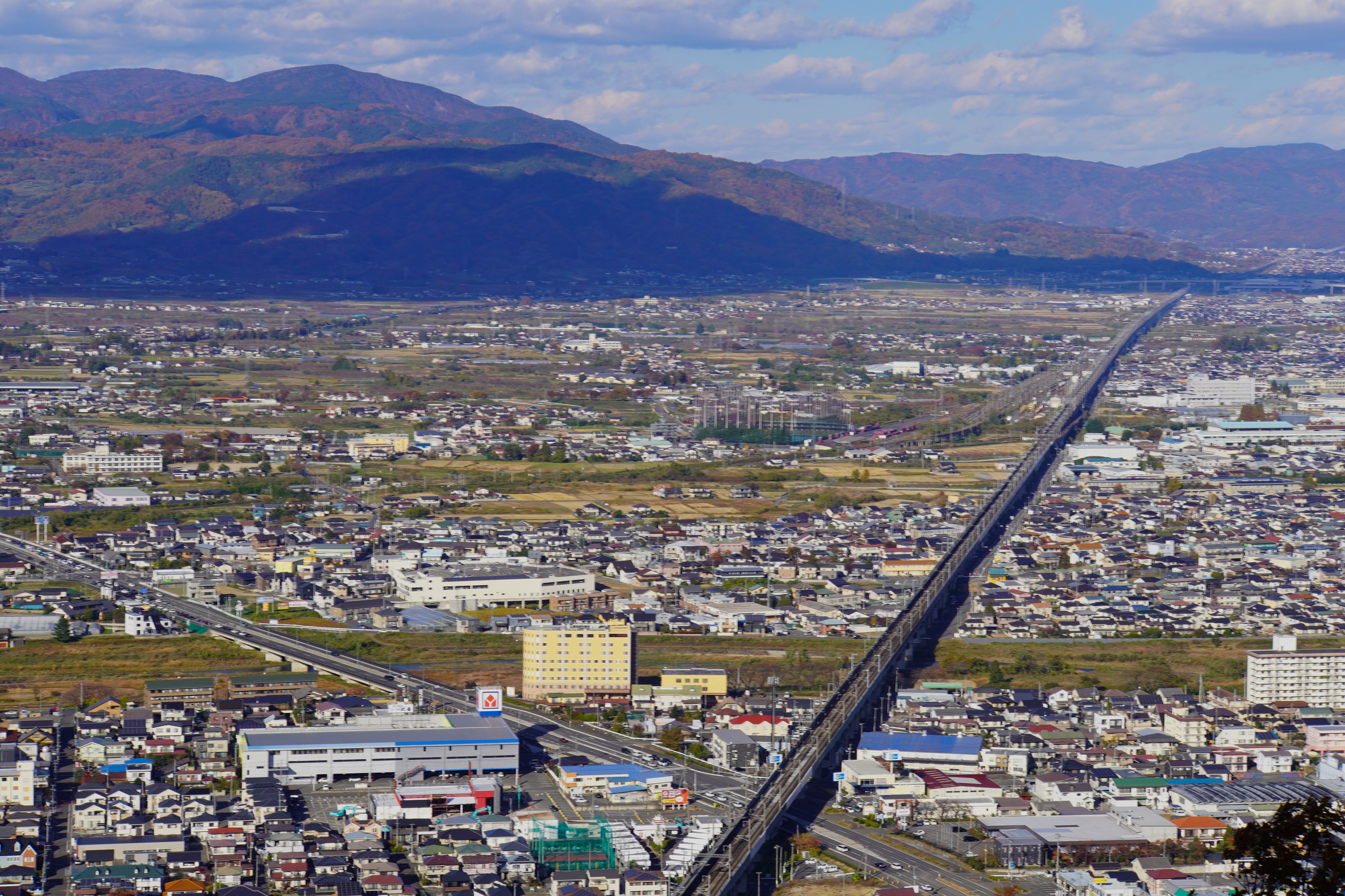 Ausblick auf Fukushima Stadt 2