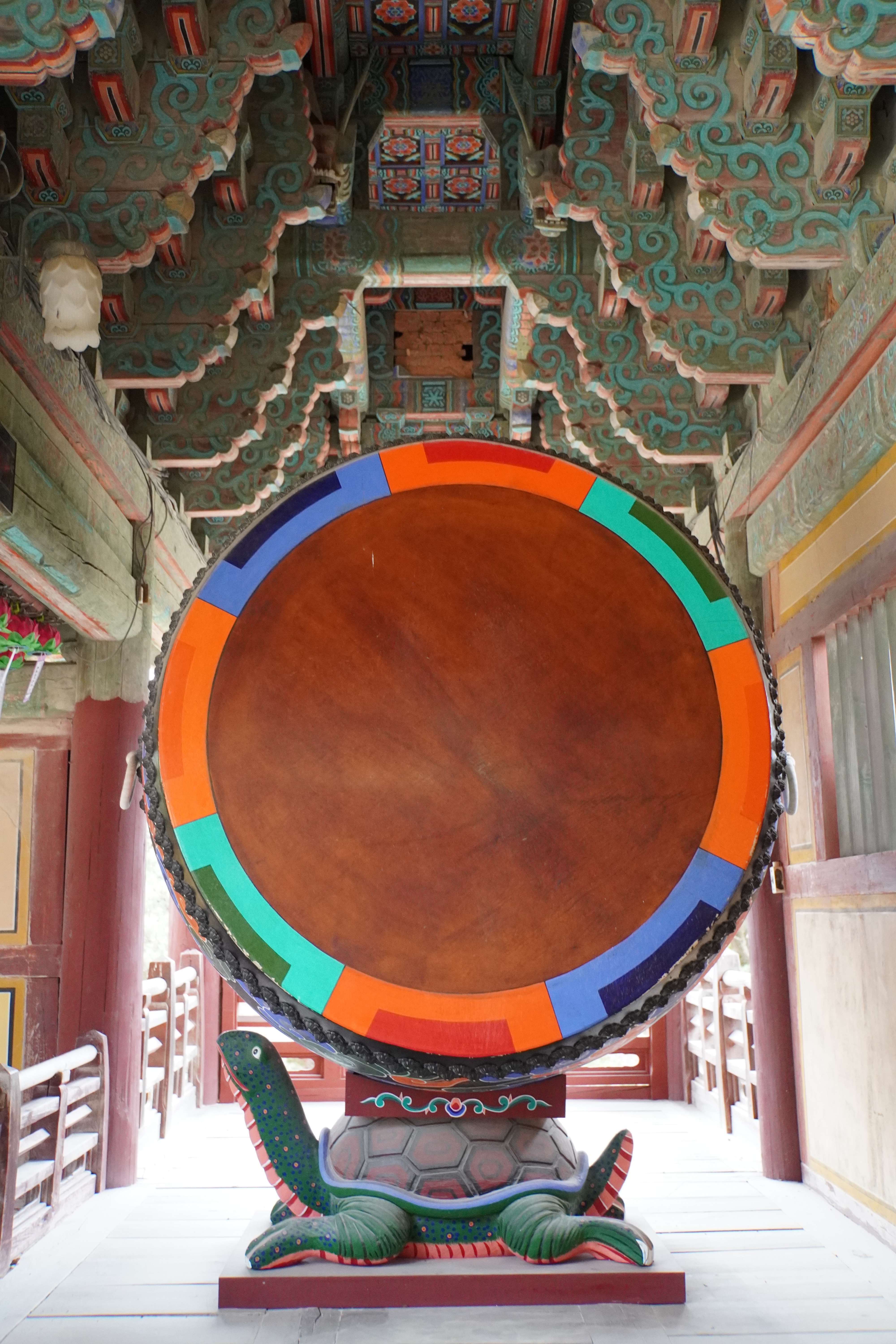 große Trommel im Tempel