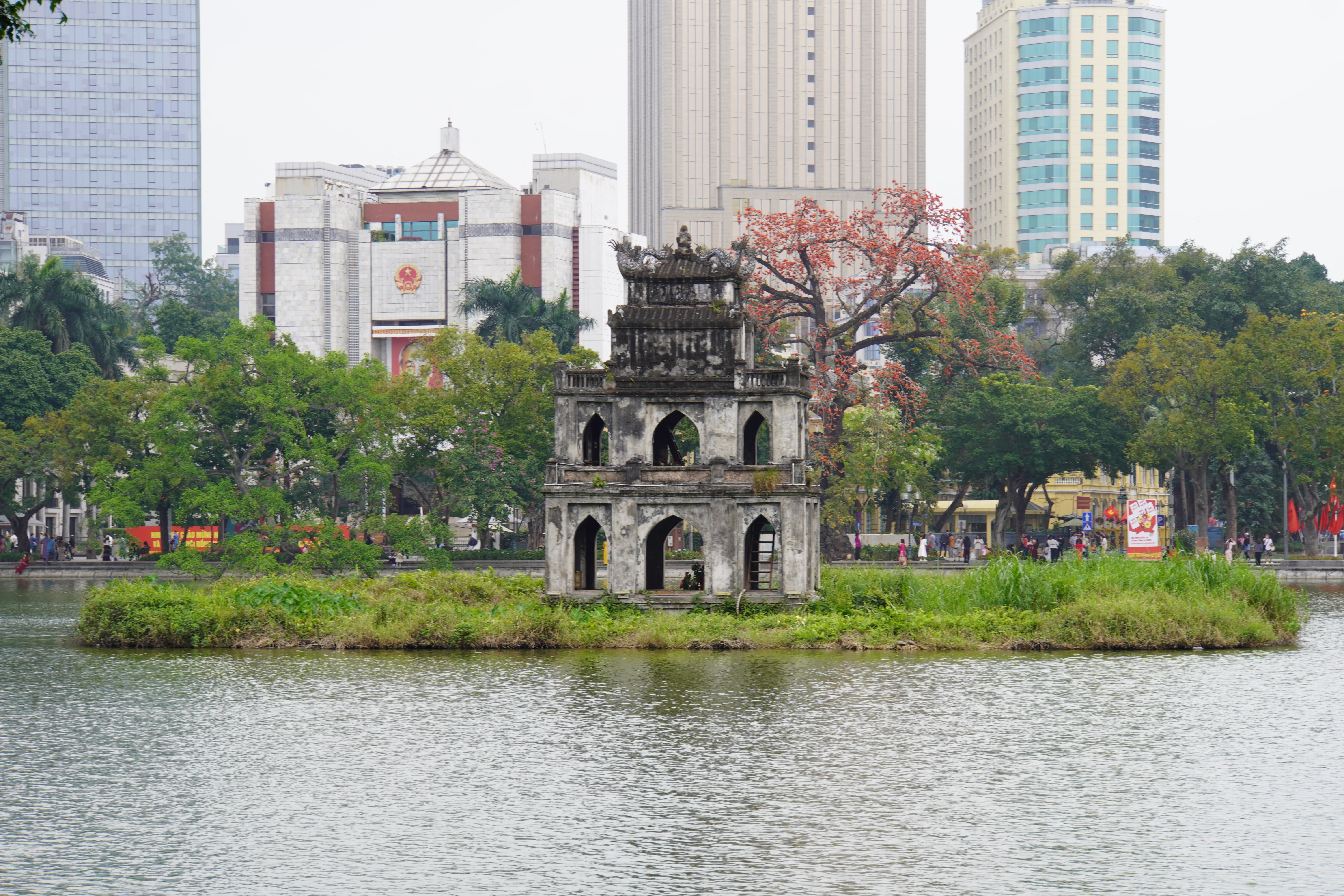 Tempel auf dem Wasser