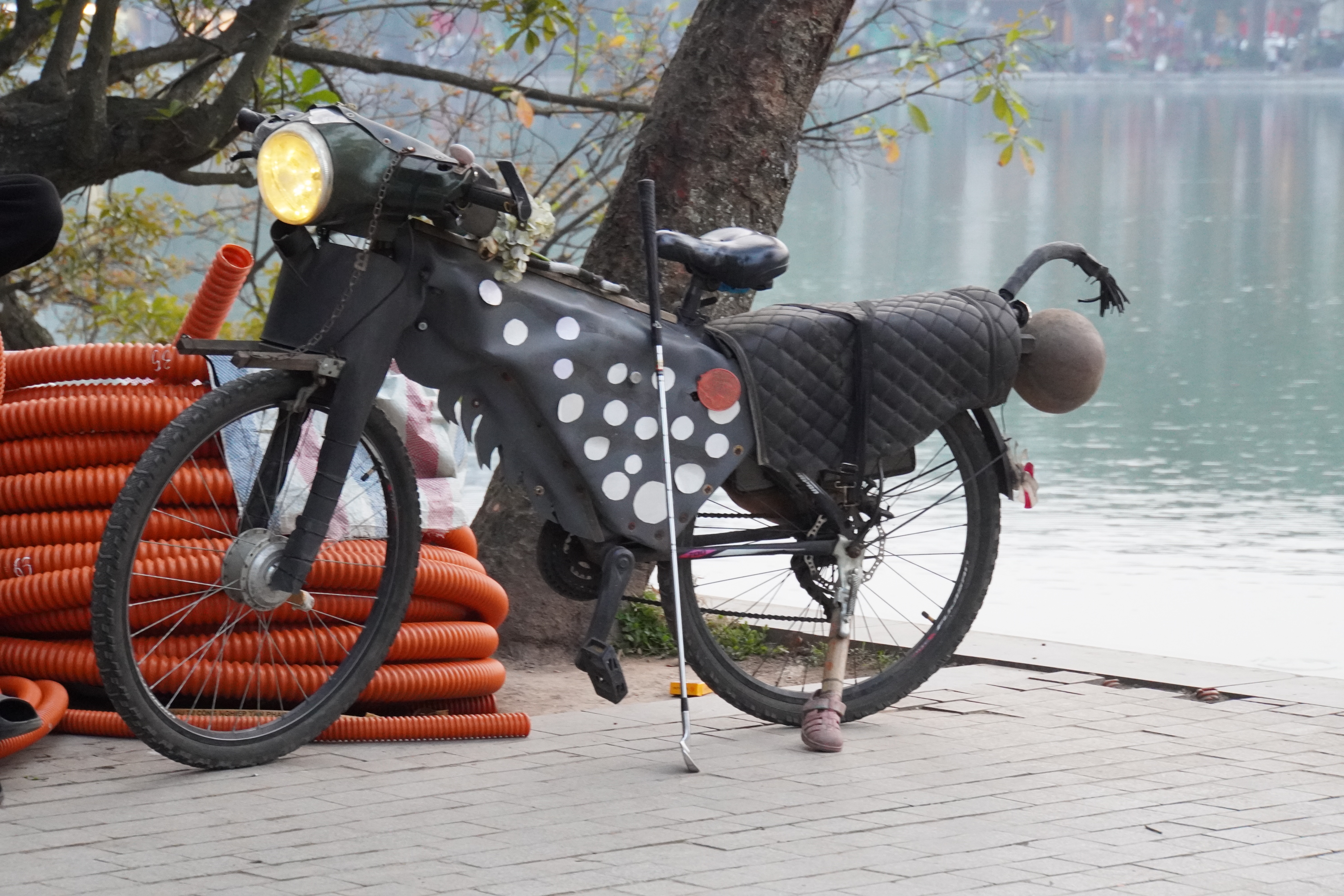 Witziges Fahrrad