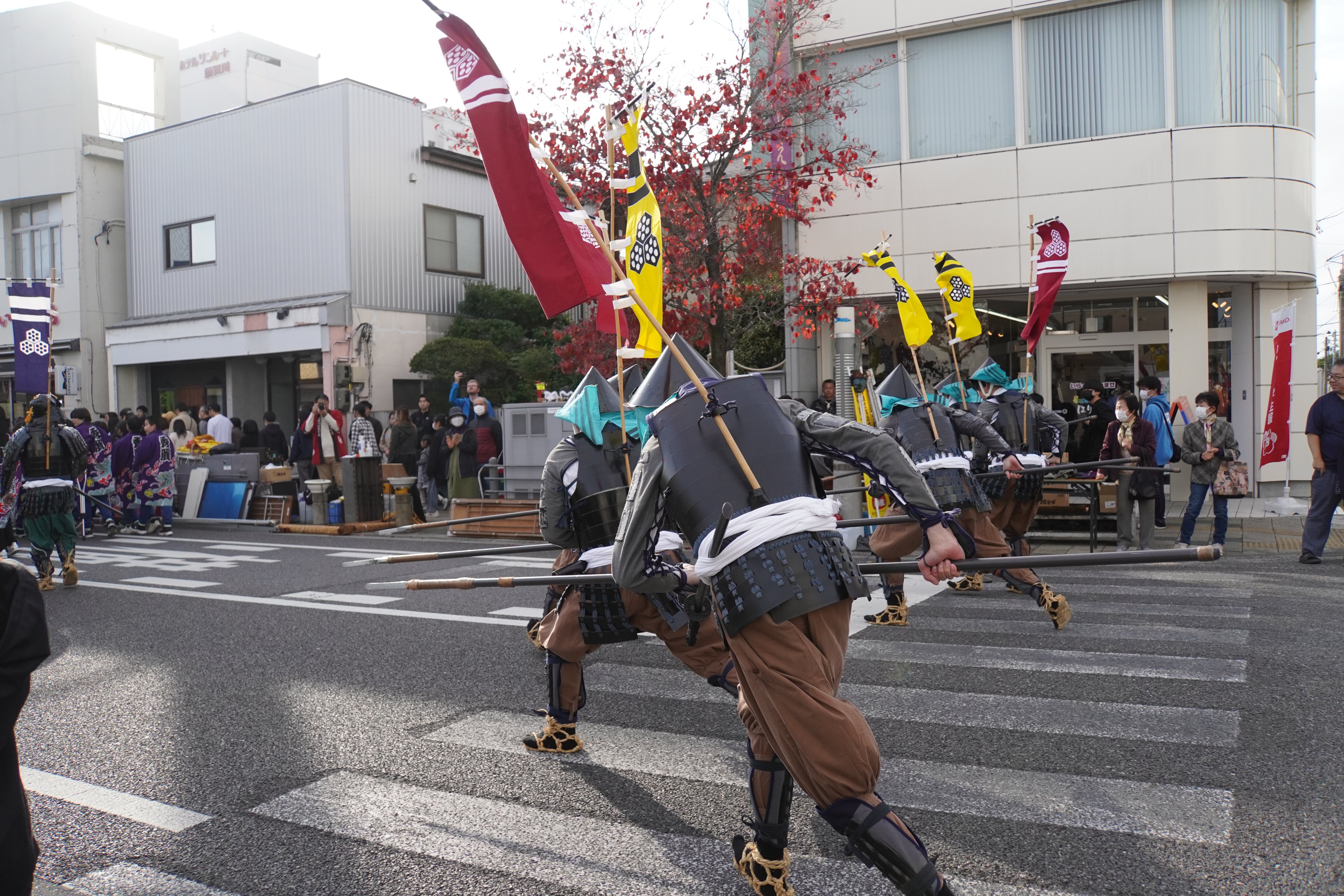 Fackeltransport Samurai