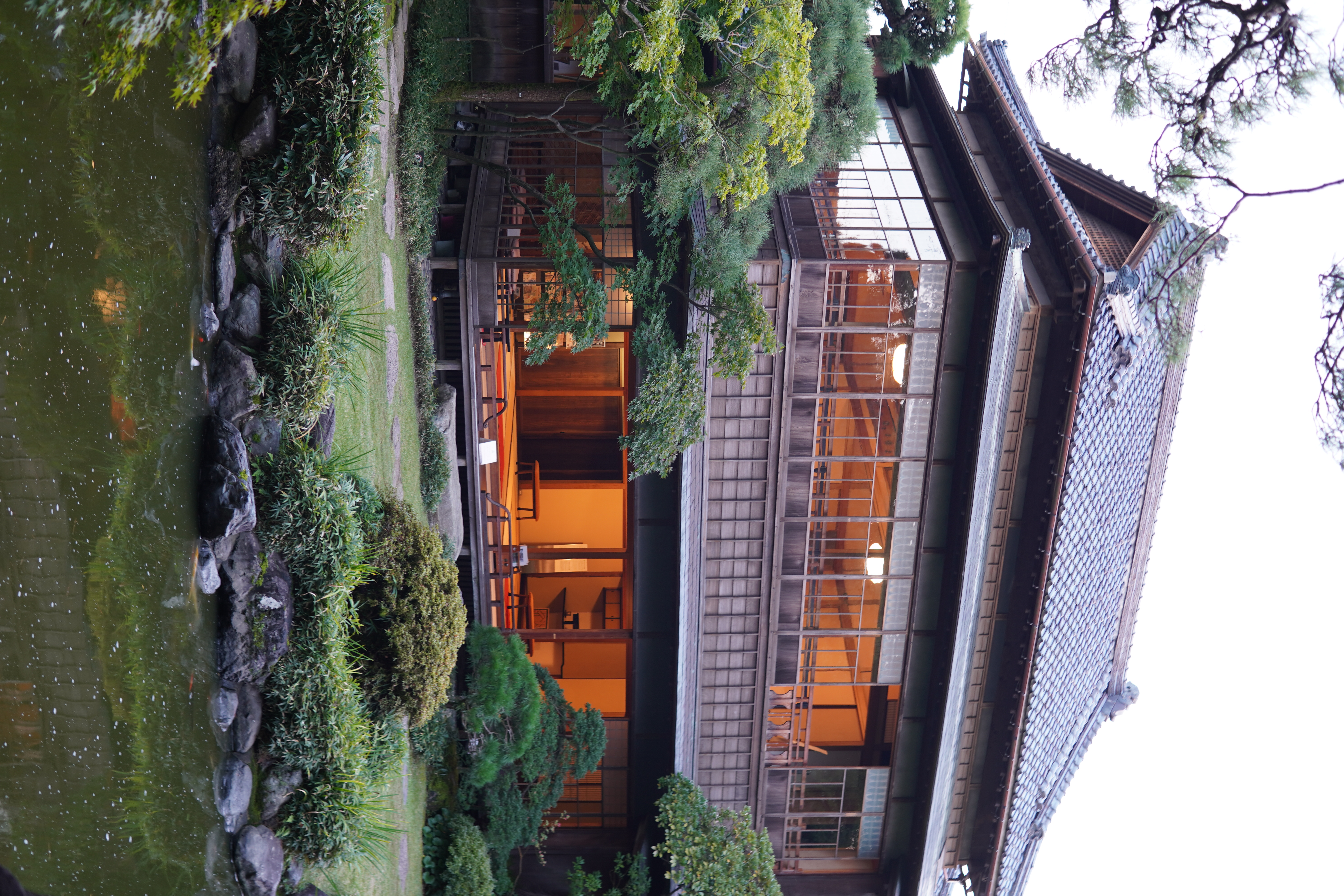 Saito Villo aus dem Garten