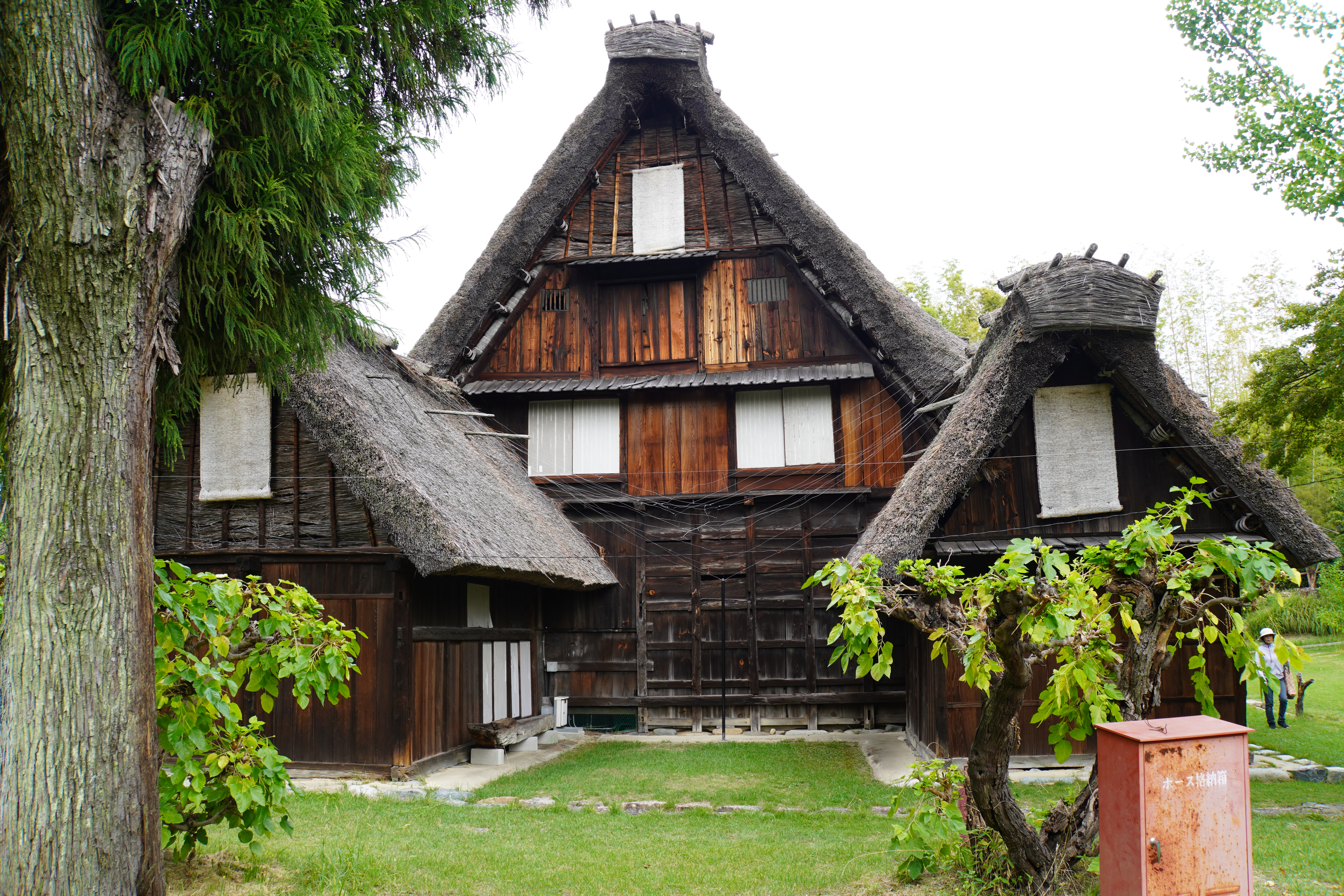 Osaka alte Häuser im Museum