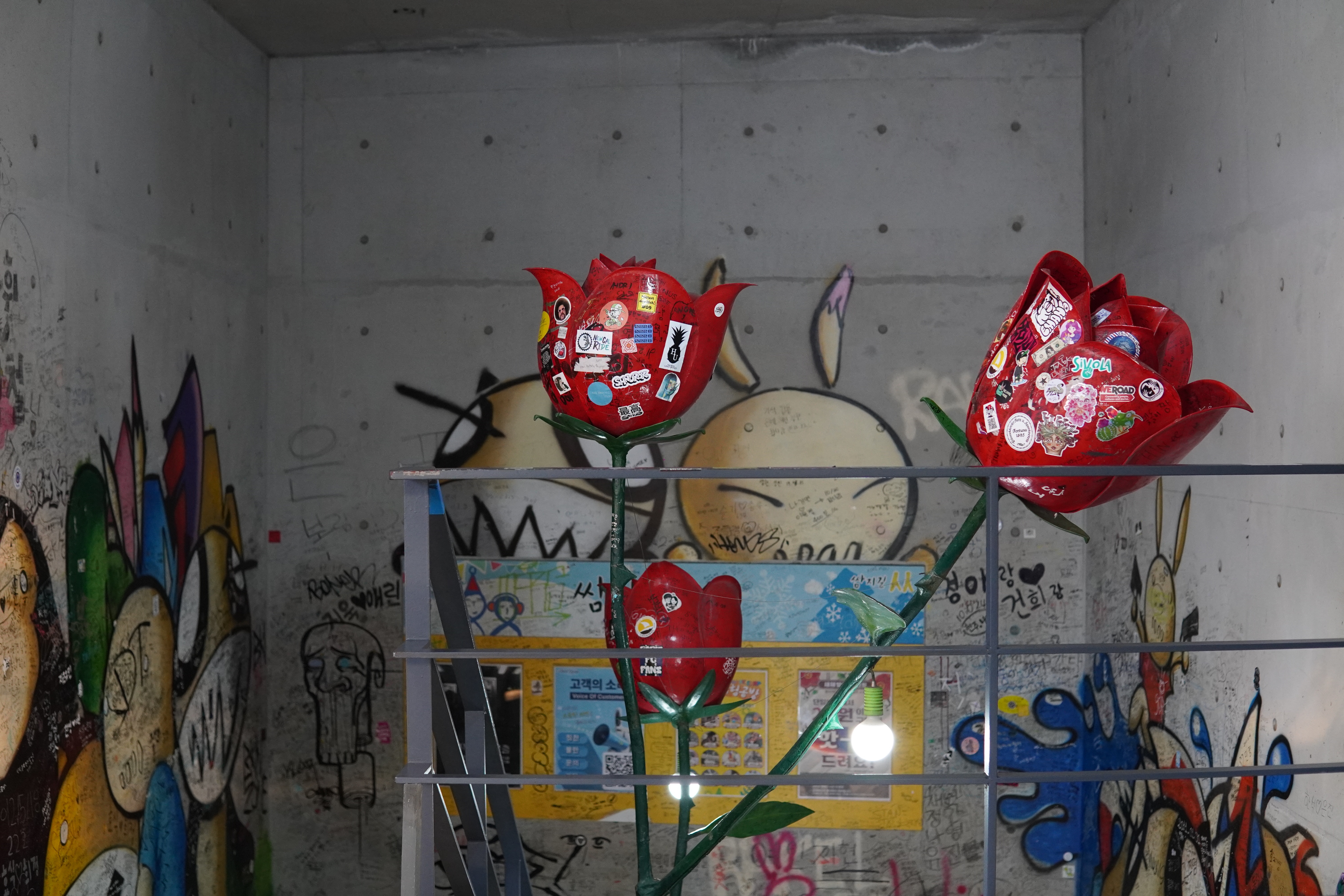 Kunst im Treppenhaus