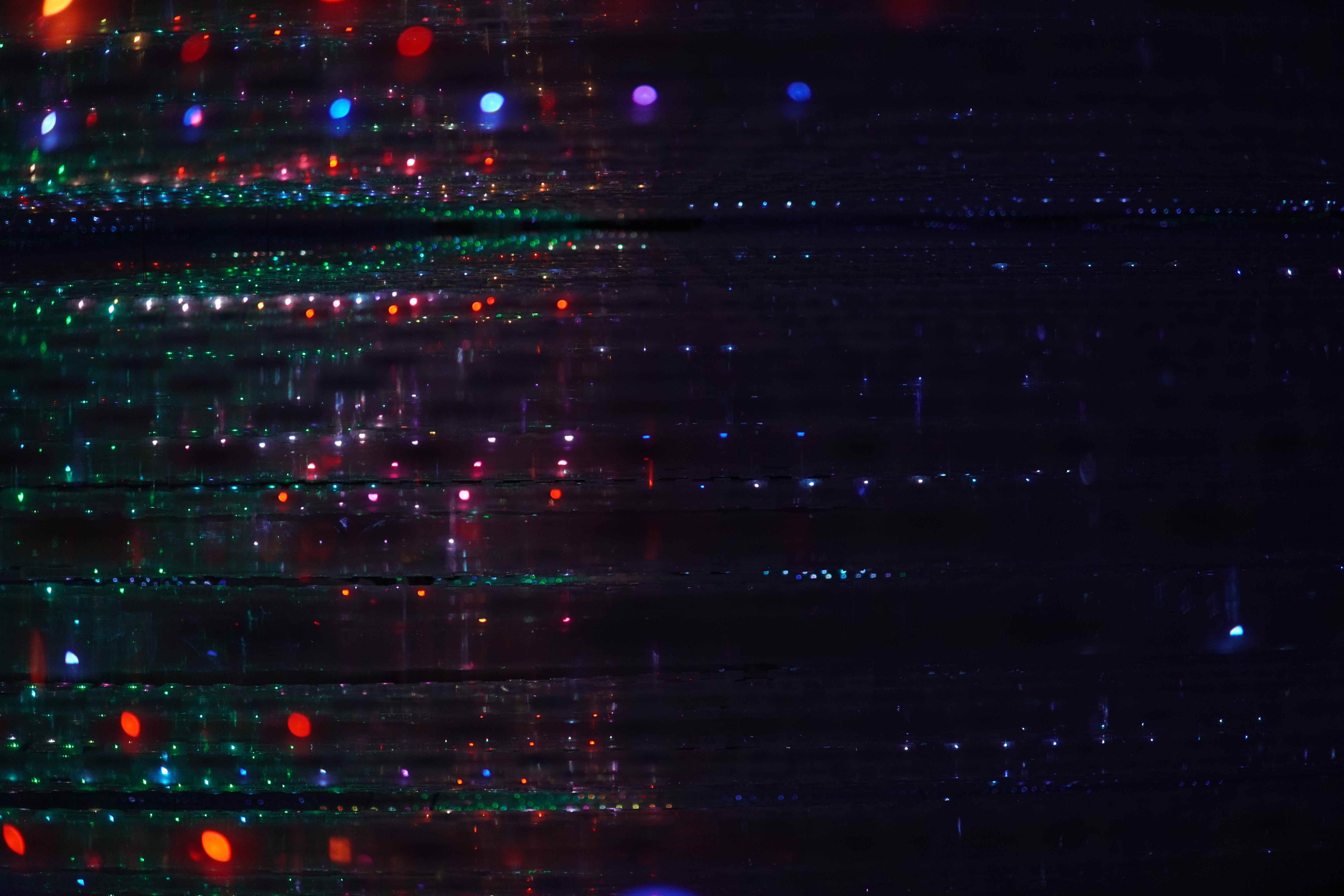 LED stripes aus dem Himmel