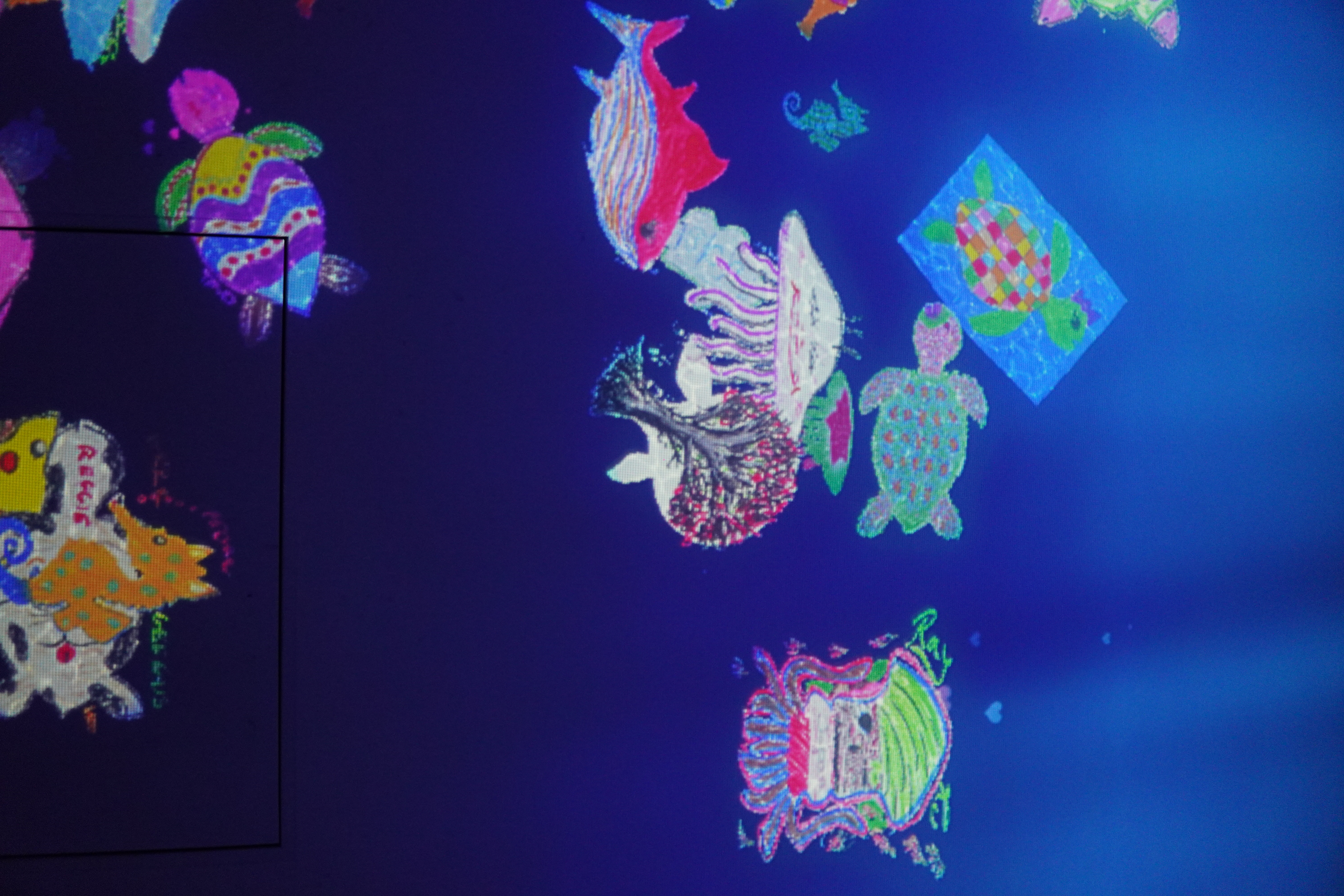 selbst gemalte Fische