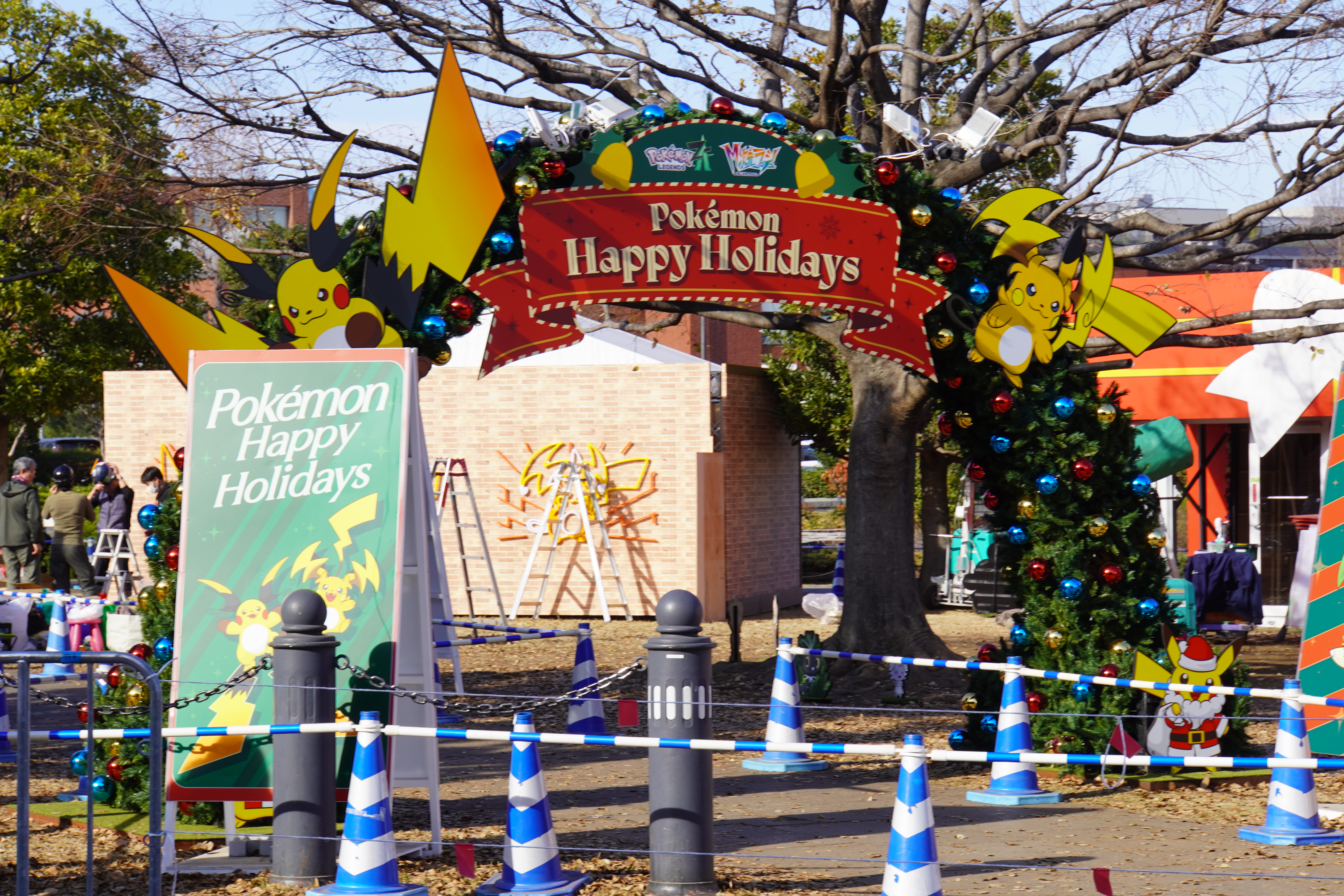 Pokemon Weihnachtsmarkt