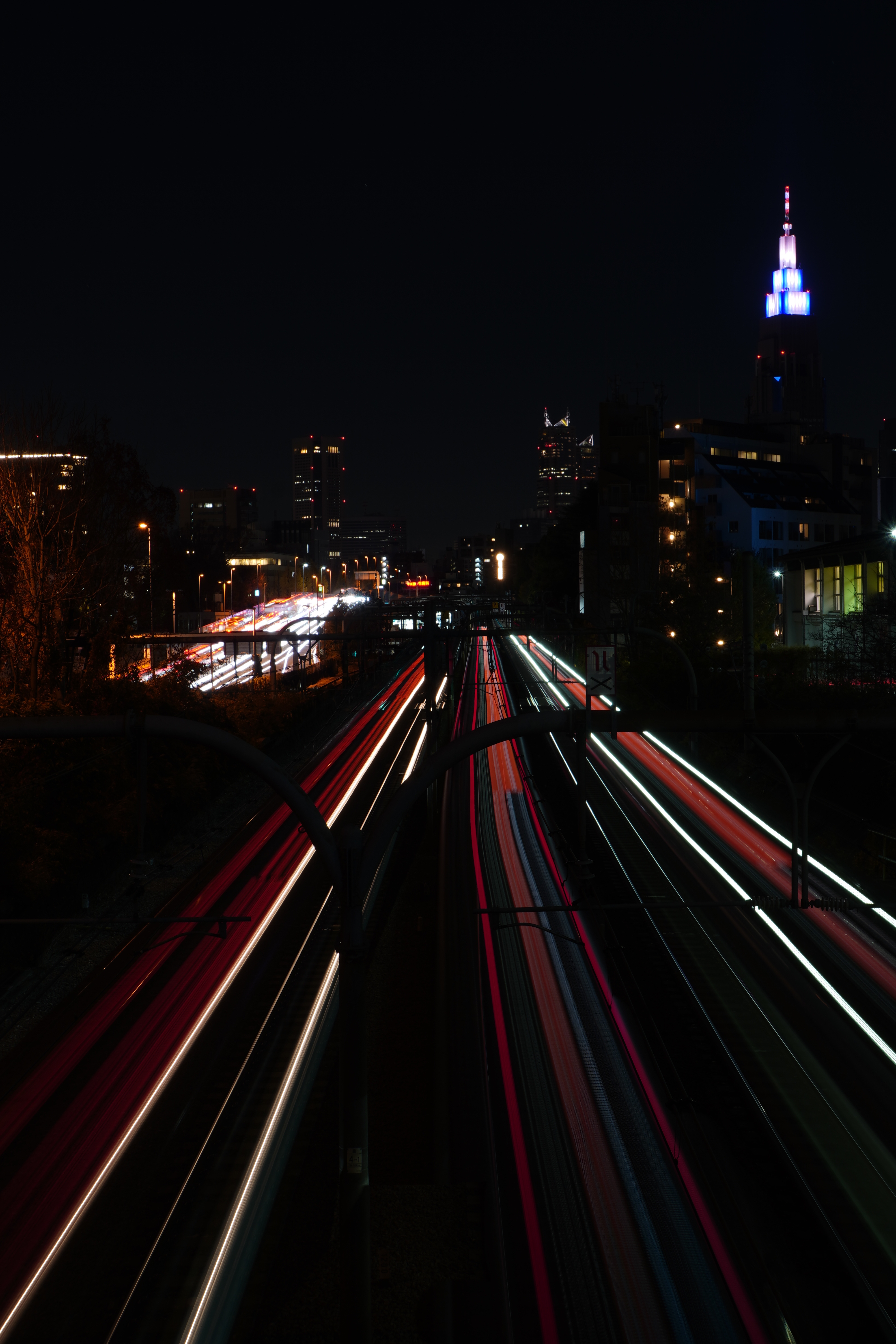 (unecht) Züge bei Nacht